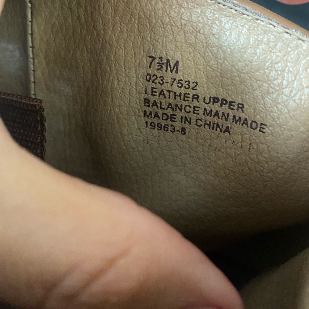 Vintage Tan Biege Heeled Cowboy Boots Women's 7.5 - Picture 6 of 9